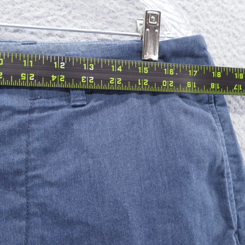J Crew Mens Blue Cotton Blend Jogger Pants Ribbed Cuffs Size 33 Casual
